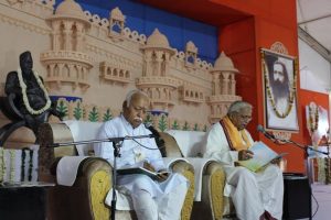 RSS Sarsanghchalak(Chief Mentor)  Mohan Bhagwat along with Bhaiyya ji Joshi. The latter is a former Sarkryavah(General Secretary) now. Source: https://www.rss.org/ABPS%202019.html