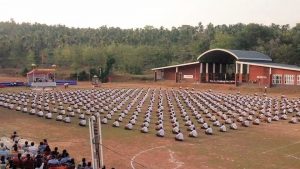 RSS volunteers training at a camp in the Indian state of  Kerala in  2017. Source: https://www.rss.org/Home%20Gallery.html