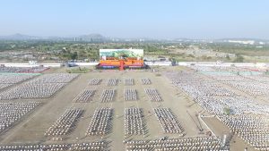 RSS volunteers  at Pune in the Indian state of Maharashtra in January  2016