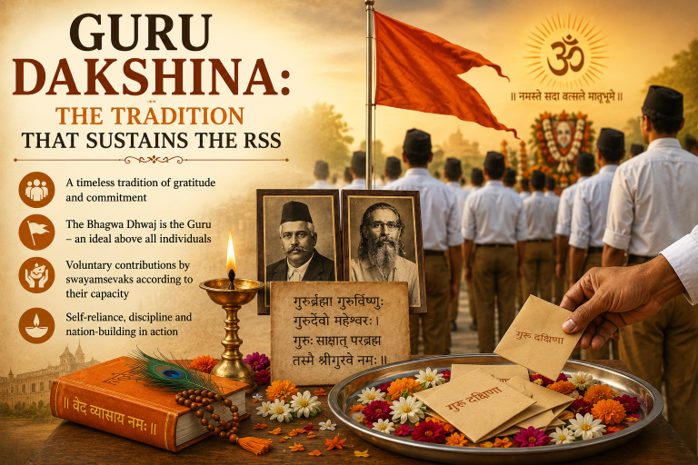 Guru Dakshina: The Tradition That Sustains the RSS