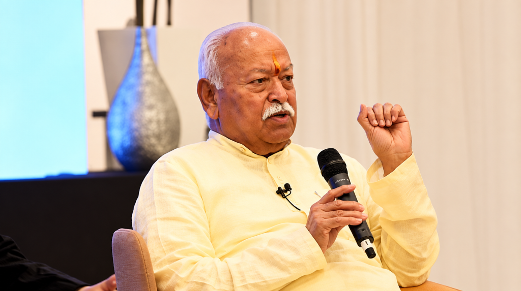 The Hindu Idea of Oneness: RSS Sarsanghchalak Mohan Bhagwat’s London Address